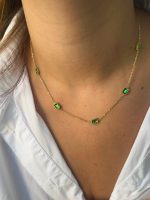Green stone necklace - Image 5