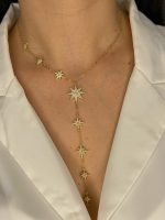 Shooting star necklace