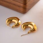 Chunky Geometrical Hoop - Image 3